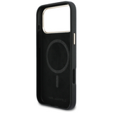 Karl Lagerfeld Karl Head Logo Case with MagSafe for iPhone 17 Pro Max 6.9" Black - KLHMP17X5PGFKHGK