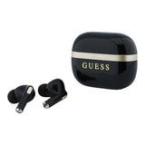 Guess Gold Line Glossy Finish TWS Wireless Earphones Black - GUTWSN2HGGSK