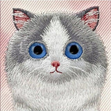 Nimmy Big Eyed Pet 2.0 Cat Case for iPhone 16 Pro 6.3" Pink - N-XDY-iP16-Pro-07