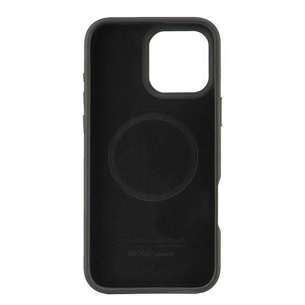 Audi Carbon Fiber Sports Red Circle Hardcase with MagSafe for iPhone 16 Pro Max 6.9" Black/Red - AUS-TPUPCMIP16PM-RSQ/D5-B