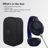 Beats Studio Pro Wireless Active Noise Cancellation Headphone USB C Audio Navy A2924 - MQTQ3AE/A