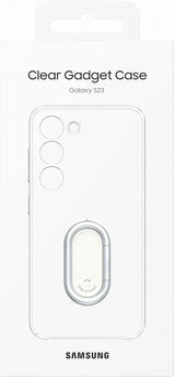 Samsung Galaxy S23 Clear Gadget Case Transparent - EF-XS911CTEGWW
