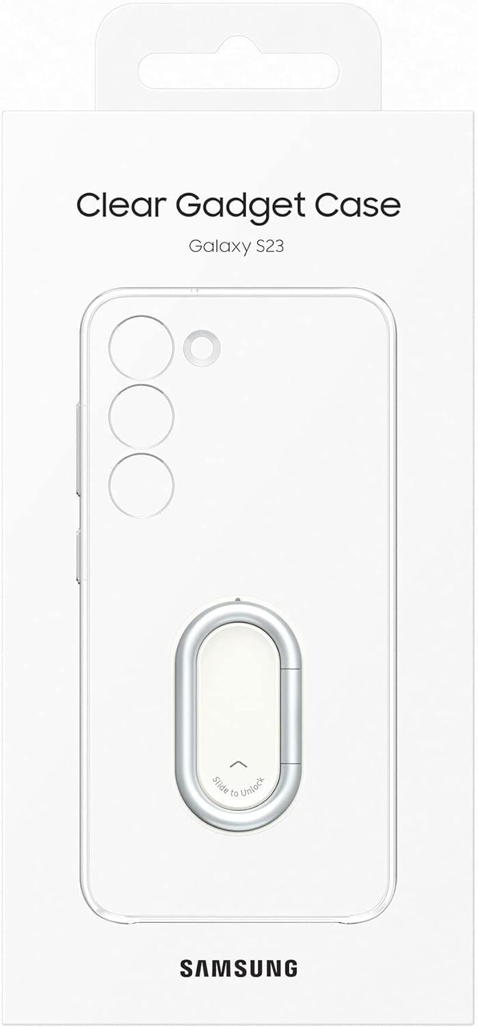 Samsung Galaxy S23 Clear Gadget Case Transparent - EF-XS911CTEGWW