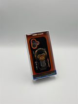 Nimmy Cool & Cute 2.0 Gorilla Case with MagSafe Stand for iPhone 17 6.3" Black Orange - N-YJKM-CXZJZH-IP17-016