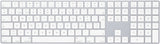 Apple Magic Keyboard With Numeric Keypad Portuguese Silver A1843 - MQ052PO/A
