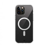 Xqisit Antishock Mag Case with MagSafe for iphone 15 Pro Max 6.7 Clear - 54489