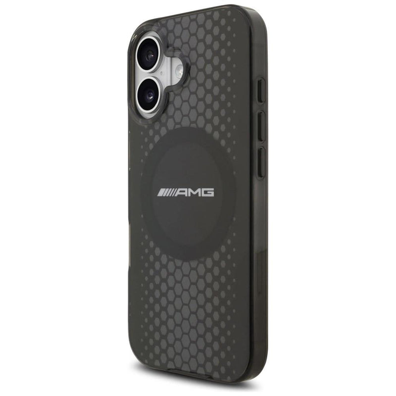AMG Double Layer Transparent Graphics Case with MagSafe for iPhone 17 6.3" Black- AMHMP17S24HHGPK