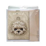 Nimmy Big Eye Cute Pet Teddy Face Card Sleeve Holder Brown - N-XDY-KT-014