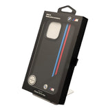 BMW M Meshed Tricolor Stripes Case with MagSafe for iPhone 16 Pro Max 6.9" Black - BMHMP16X23PUTRK