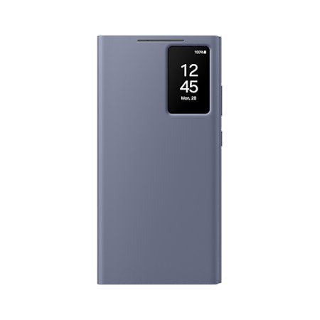 Samsung Galaxy S24 Ultra Smart View Wallet Case Violet - EF-ZS928CVEGWW