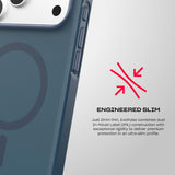 Tech21 Evo Pulse Fauvxen Case with MagSafe for iPhone 17/18 Pro Max 6.9" Deep Sea - T21-11682