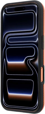 BMW M Quadrille Kevlar Metal Logo Case with MagSafe for iPhone 17/18 Pro 6.3" Orange - BMHMP18L25SWPUKEO