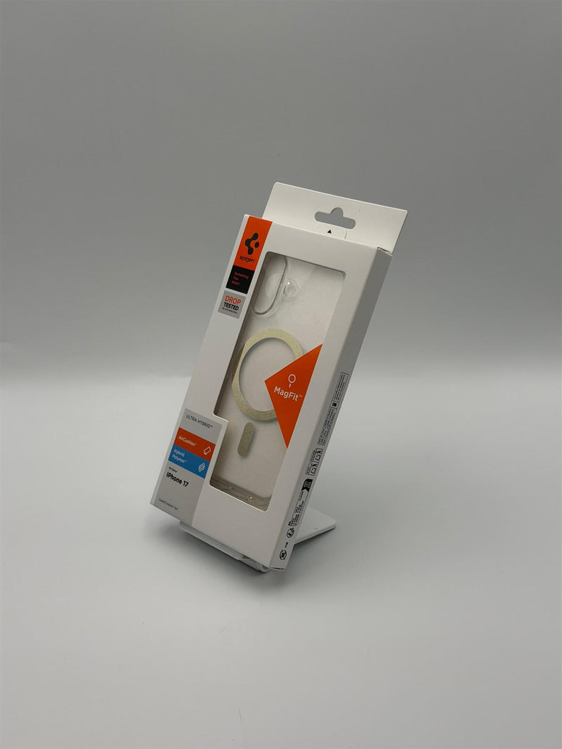 Spigen Ultra Hybrid MagSafe Case for iPhone 17 6.3" Clear/Gold - ACS10382