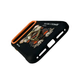 Nimmy Glasses Cool Dog Case with MagSafe for iPhone 17 Pro Max 6.9" Black Orange - N-YJ-IP17-PRO-MAX-01