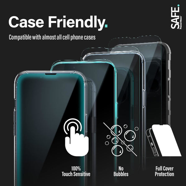 Panzer Glass Safe Ultra Wide Fit Screen Protector for Samsung Galaxy S22/S23 5G 6.1" - SAFE95097