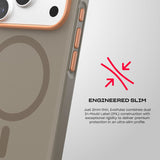 Tech21 Evo Pulse Fauxven Case with MagSafe for iPhone 17/18 Pro 6.3" Espresso - T21-11622
