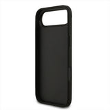 Guess PU Fixed Glitter Big 4G Metal Logo Case for iPhone 17 Air 6.5" Black - GUHCP17MHG4SGK