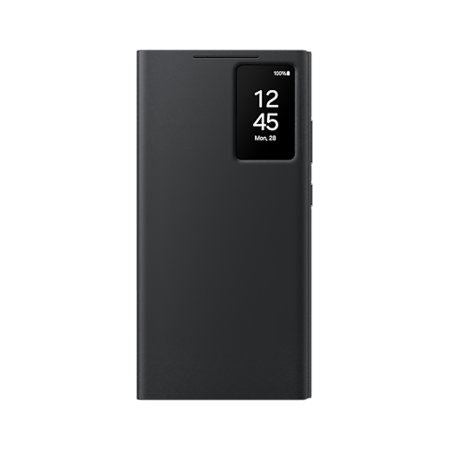 Samsung Galaxy S24 Ultra Smart View Wallet Case Black - EF-ZS928CBEGWW