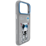 Nimmy Cool & Cute 2.0 Terrier Dog Case with MagSafe for iPhone 17 Pro 6.3" Grey Blue - N-KMLL-IP17-PRO-019-A