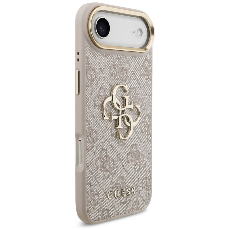 Guess Big 4G Classic Logo Case for iPhone 17 Air 6.5" Rose Gold - GUHCP17M4GMGCPI