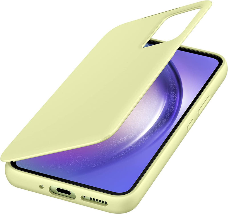 Samsung Galaxy A54 5G Smart View Wallet Case Lime - EF-ZA546CGEGWW