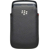 BlackBerry Black Leather Pocket Pouch Case for Bold 9790 ACC-41817-201