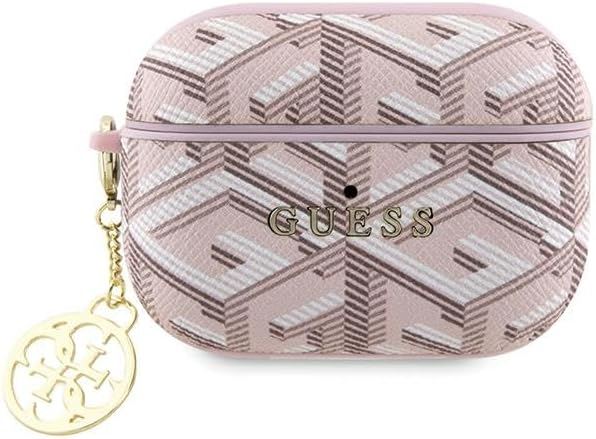 Guess GCube Charm Case for Airpods Pro 2 Pink - GUAP2PGCE4CP