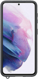 Samsung Galaxy S21 5G Clear Protective Cover Black Case EF-GG991CBEGWW