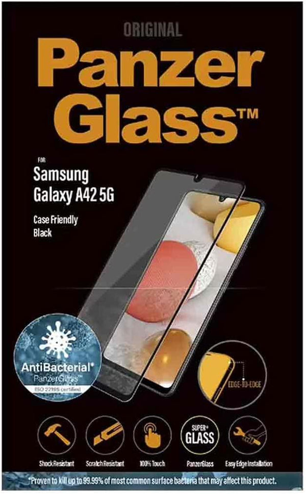 Panzer Glass Screen Protector for Samsung Galaxy A42 5G Black - 7250