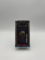 Nimmy Big Eye Cute Pet Pug Dog Face Case with Detachable MagSafe Grip for iPhone 17 Air 6.5" Black Grey - N-XDY-CXZJZH-IP17-AIR-09-A