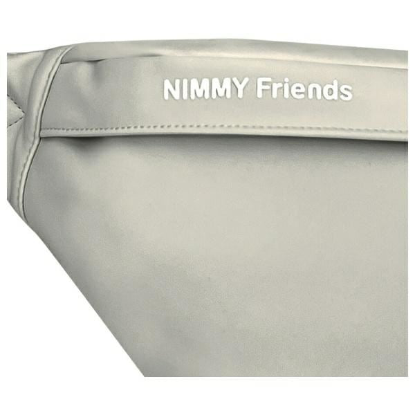 Nimmy Glasses Cool Cat Shoulder Crossbody Bag Grey - N-YJ-XB-05-A