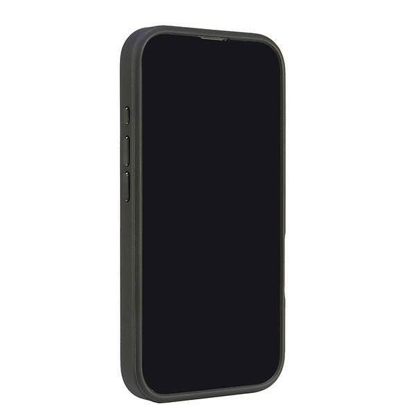 Audi Genuine Leather Hardcase with MagSafe for iPhone 16 6.1" Black / Red - AU-TPUPCMIP16-R8/D3-RD