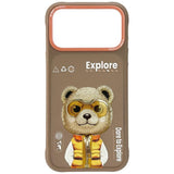 Nimmy Cool & Cute 2.0 Bear Case with MagSafe for iPhone 17 Pro 6.3" Brown Orange - N-KMLL-IP17-PRO-011-B