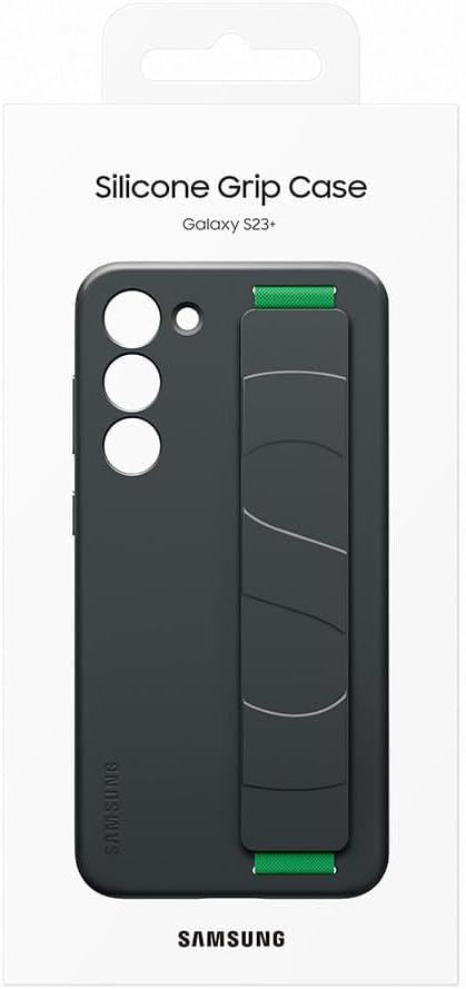 Samsung Galaxy S23 Plus Silicone Grip Cover Black - EF-GS916TBEGWW