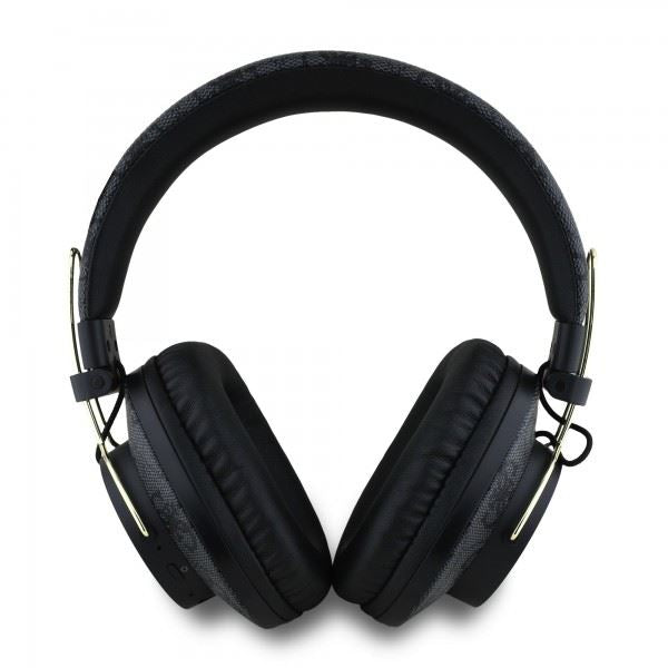 Guess 4G Big Metal Logo Bluetooth On Ear ENC Headphone Black - GUBHS72P4FC4MK