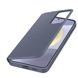 Samsung Galaxy S24 Plus Smart View Wallet Case Violet - EF-ZS926CVEGWW