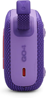 JBL Harman Go 4 Portable Bluetooth Speaker Purple - JBLGO4PUR