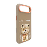 Nimmy Cool & Cute 2.0 Bear Case with MagSafe for iPhone 17 Air 6.5" Brown Orange - N-KMLL-IP17-AIR-011-B