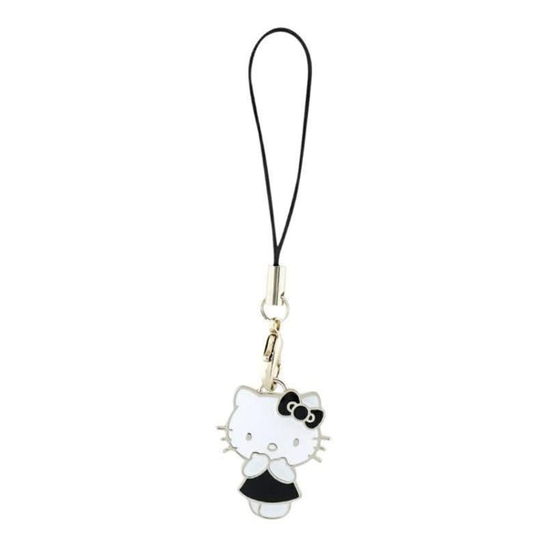 Hello Kitty Phone Strap Kitty Cute Charm Black - HKCPMKK