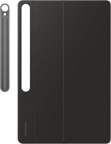 Samsung Galaxy Tab S10 Plus FE 13.1" Book Cover British Keyboard AI Key Black - EF-DX625BBEGGB
