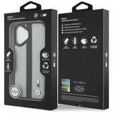BMW M Perforated Stripe Logo Case with MagSafe for iPhone 17 6.3" Grey - BMHMP17S25PCPSGK