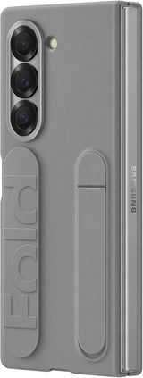 Samsung Galaxy Z Fold 6 Silicone Case Grip with Stand Grey - EF-MF956TJEGWW