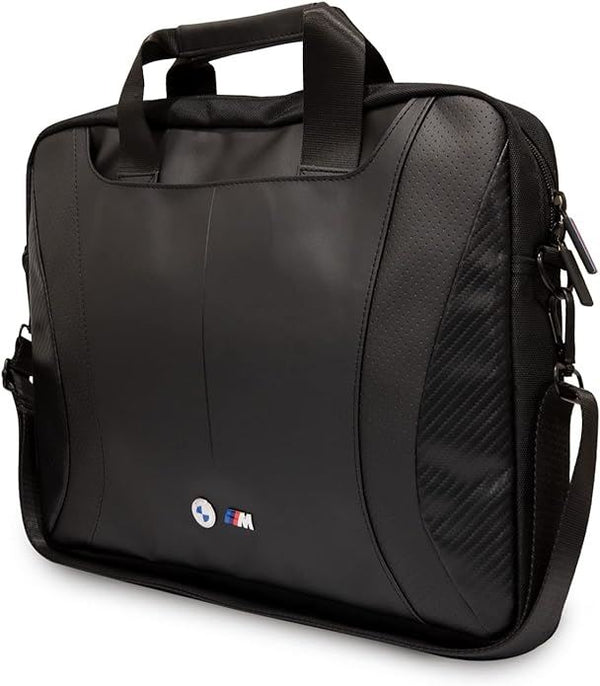 BMW M Series Torba Perforated Laptop Bag for 16" Black - BMCB15SPCTFK