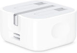 Apple 5W 3 Pin UK USB A Power Adapter White - MGMY3B/A