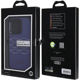 Audi IML Hard Case with MagSafe for iPhone 15 Pro 6.1" Blue - AU-IMLMIP15P-A6/D3-BE