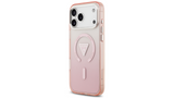 Guess IML Gradient Triangle Logo Case with MagSafe for iPhone 17 Pro Max 6.9" Pink - GUHMP17XHGTMLCGP