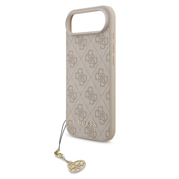 Guess 4G Charms Case for iPhone 17 Air 6.5" Tone on Tone Pink - GUHMP17MGF4GCP