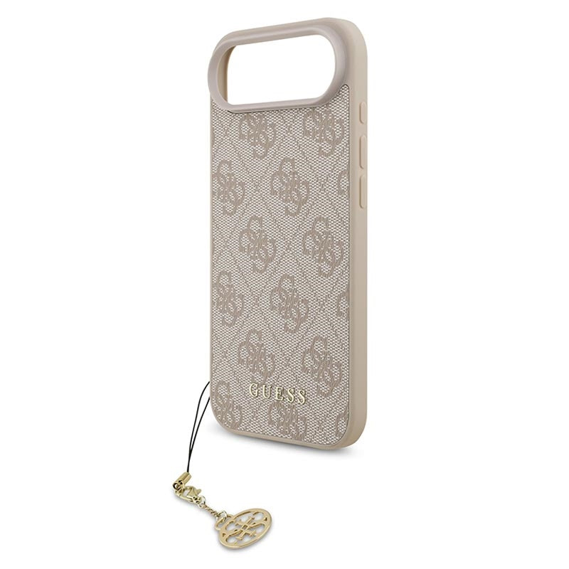 Guess 4G Charms Case for iPhone 17 Air 6.5" Tone on Tone Pink - GUHMP17MGF4GCP