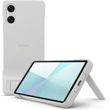 Sony Xperia 10 VI Style Cover with Stand White - XQZ-CBES/WGENG