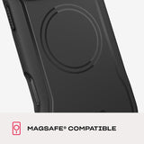 Tech21 Evo Guard Case with MagSafe & Holster for iPhone 17/18 Pro Max 6.9" Black - T21-11671